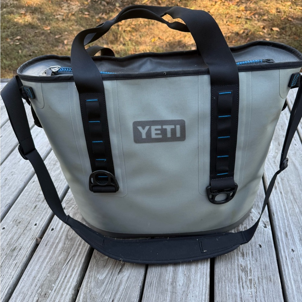 YETI Black and Gray Cooler